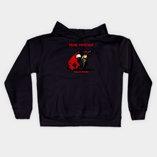 vintage trile Kids Hoodie